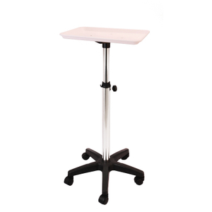 Carrello da salone in alluminio Pink Tray per Tattoo Medical