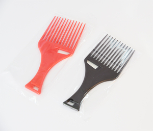 Spazzola per capelli Strumento per lo styling Inserto a denti larghi Pettine per testa di olio in plastica Pettine per forcella per capelli